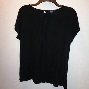 CHAPS Women's Black Top Size XL